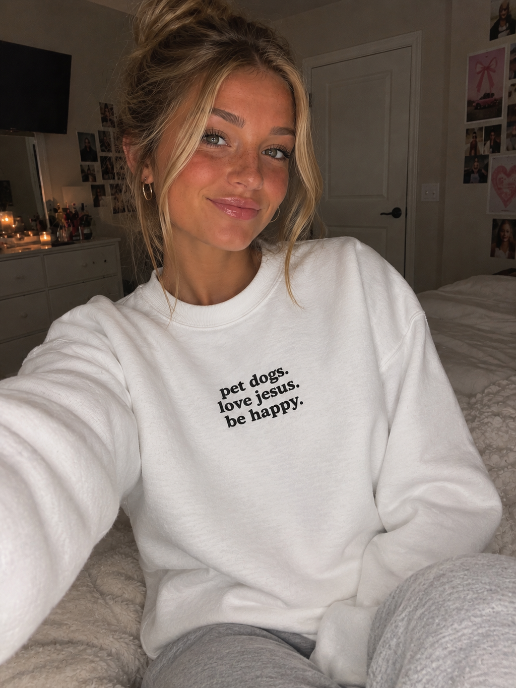 Pet Dogs, Love Jesus, Be Happy Crew