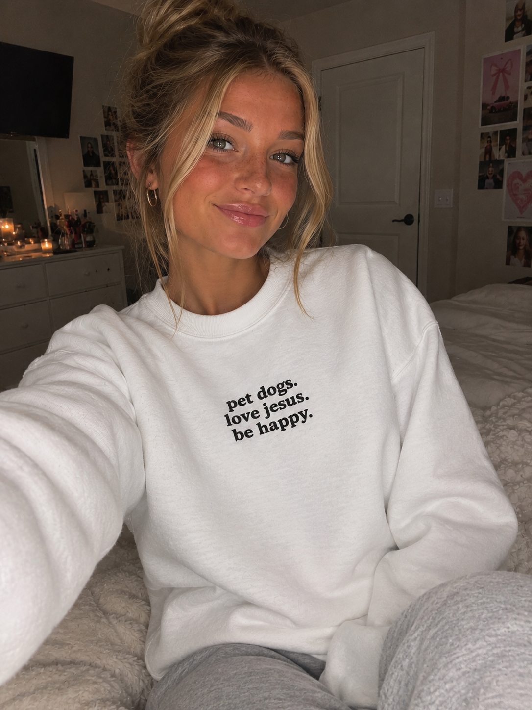Pet Dogs, Love Jesus, Be Happy Crew