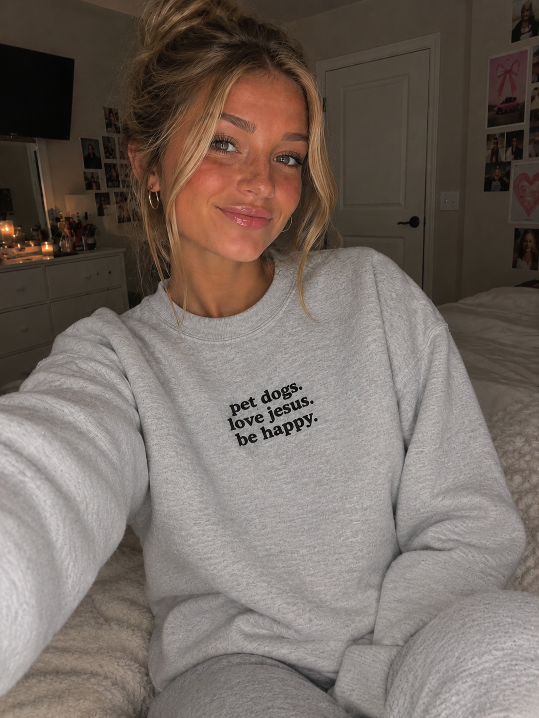 Pet Dogs, Love Jesus, Be Happy Crew